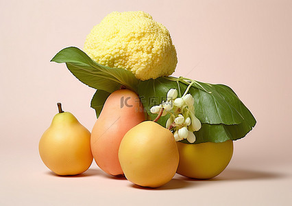 水果梨背景图片_水果和蔬菜 — 可食用标本 食物照片