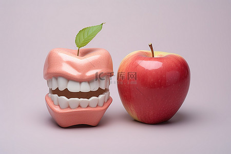 咬人背景图片_图片中的一个苹果丢失了