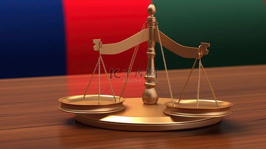 智利信息图表和社交媒体内容法律的 3D 渲染
