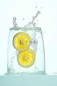 软化水箱背景图片_一个装有柠檬角的空水箱