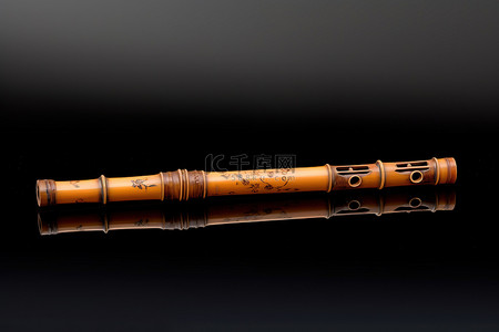 木管背景图片_中国锣形竹笛