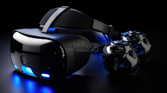 革命性的游戏装备让您沉浸在 3D 虚拟现实耳机和控制器中