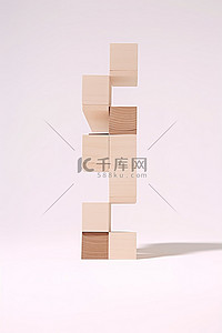 大写p背景图片_p 字母由木立方体制成