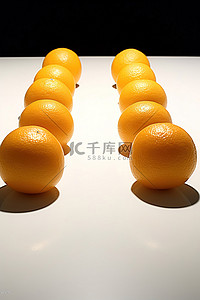 一群橙子