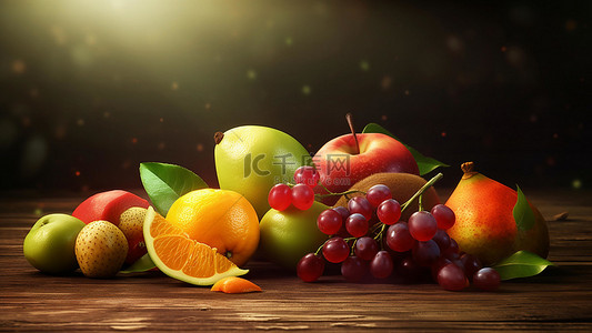 红色小果子背景图片_食物水果零食光线