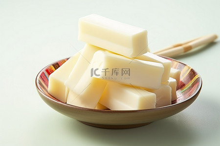 日本新年背景图片_一碗日本黄油