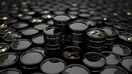 黑金引擎背景图片_化学衍生物和黑金燃料行业价格的动态经济 3D 渲染