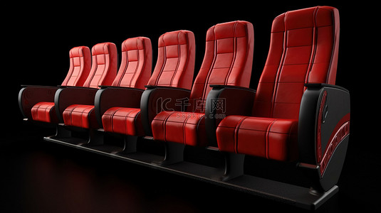 舞台观众卡通背景图片_3D 电影院座椅让剧院栩栩如生