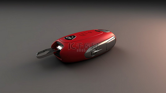 电子车背景图片_汽车钥匙3D模型