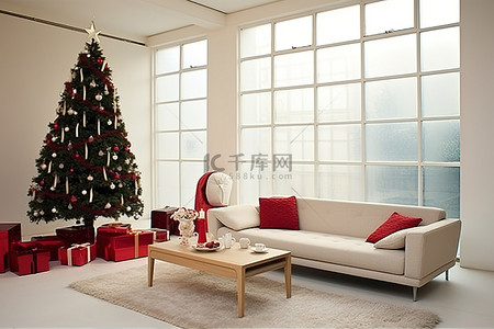 创意圣诞装饰背景图片_客厅圣诞装饰创意 20 佳创意