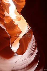 亚利桑那的阳光背景图片_羚羊峡谷 亚利桑那州 美国