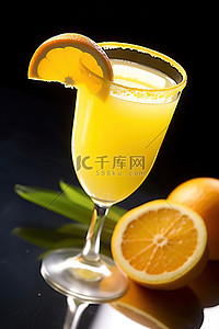 橙色鸡尾酒饮料拍摄的公共领域版权图像