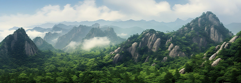 景区导视背景图片_自然风光 玉田山风景区 风景