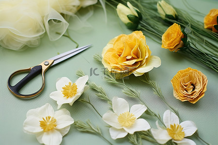 如何使用花艺胶带制作花朵 使用花艺胶带制作花朵教程