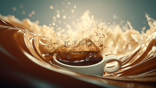 橙汁图片背景图片_咖啡饮品饮料水珠