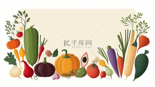 图案蔬菜背景图片_蔬菜白色品种丰富空白背景