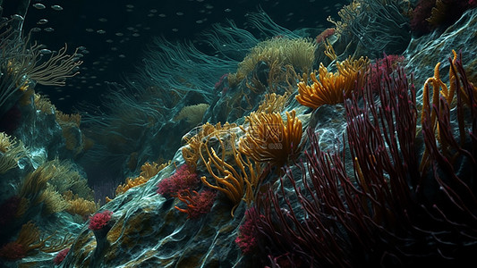 海底条形生物