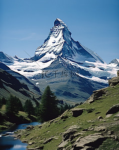 瑞士的马特洪峰
