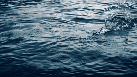水水蓝色波纹背景
