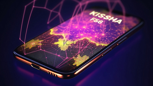 科索沃准备迎接 3D 渲染中的 5G 连接智能手机技术背景