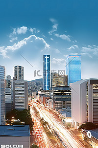 百货背景图片_首尔市 韩国