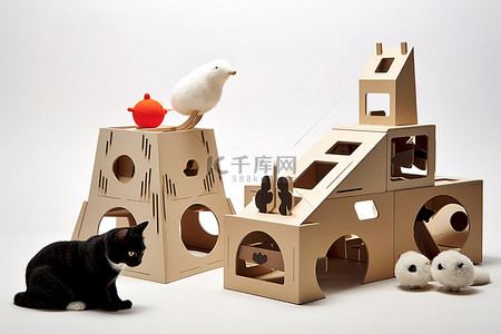 豆腐背景图片_豆腐海盗猫玩具