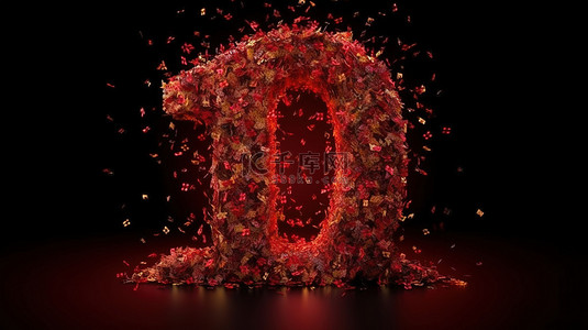 大烟花背景图片_惊人的 3D 渲染庆祝订阅者突破 1000 万