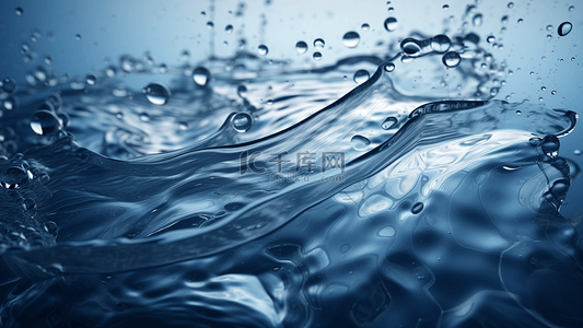 水圈透明背景图片_水蓝色水圈的背景