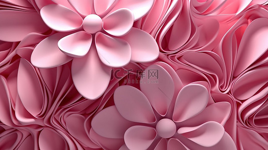 粉色珠宝珠宝背景图片_3D 粉色抽象背景完美补充珠宝或服装展示