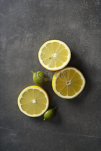 干片背景图片_酸橙吃柠檬