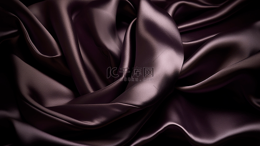 丝绸紫色布料人造丝绸背景