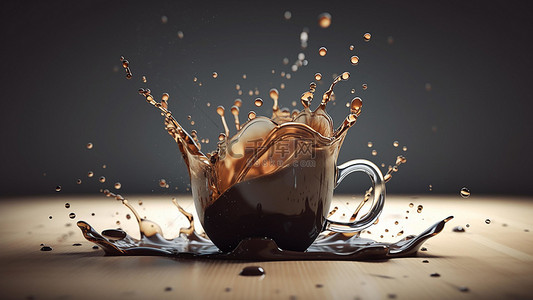 休闲咖啡背景图片_咖啡饮品饮料透明