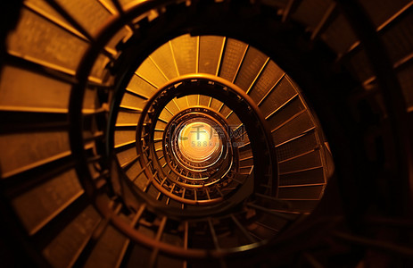 通往直径的路背景图片_通往新星灯塔的楼梯