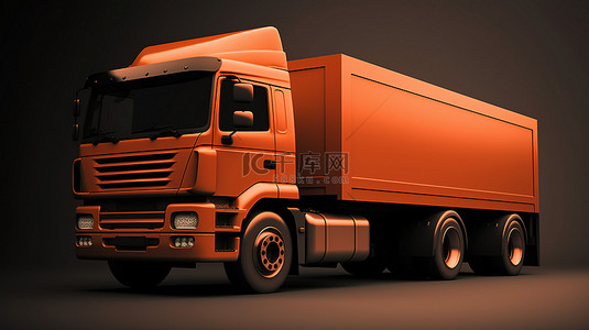 货车插图背景图片_3d 卡车艺术品设计的照片