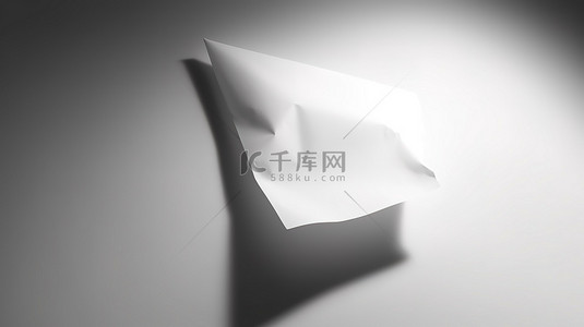 三务公开栏版面背景图片_3D 渲染的带有隔离阴影的纸片