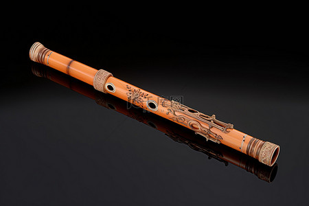 木管背景图片_中国锣形竹笛