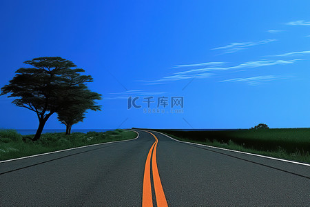 国家顶级域名背景图片_国家的蓝色道路线