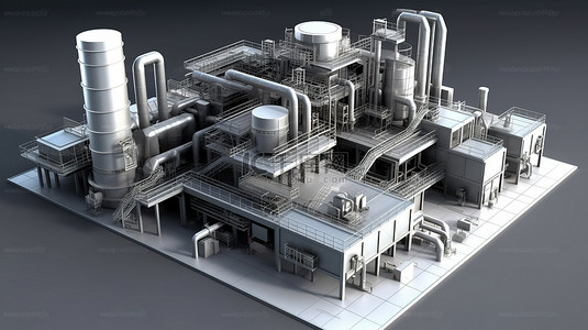 3D 渲染中的概念工厂