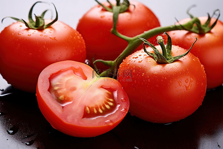 西红柿背景图片_西红柿和西红柿种子的免费 jpg