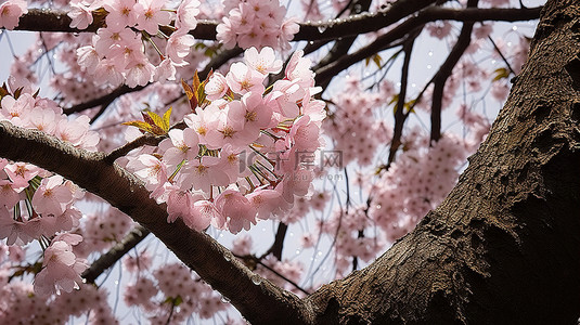 野餐特写背景图片_樱花b ki yongku