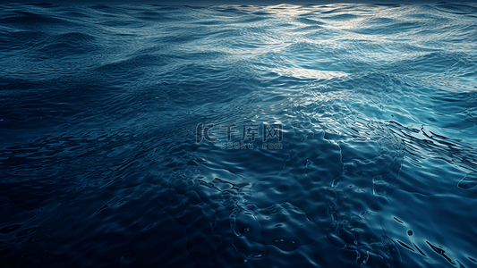 水蓝色水面水纹背景