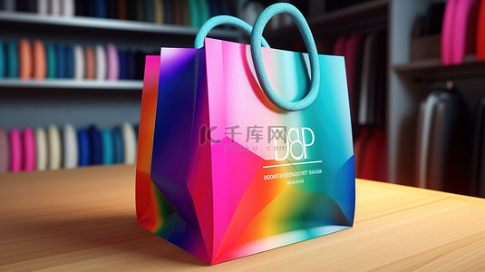 致最好的你背景图片_销售提醒让您获得最好的 3D 购物袋