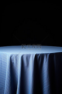 黑色桌布背景图片_黑色背景上的蓝色桌布