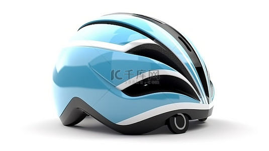 3d 渲染独立自行车头盔