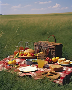 草原野餐