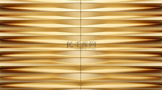 百叶窗的光背景图片_带有渐变的前视图中的金色条纹百叶窗