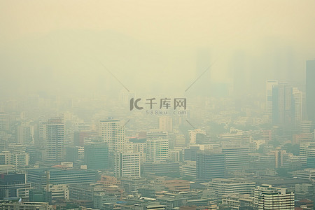 1 月 28 日暴风雨中的首尔雾霾20000930