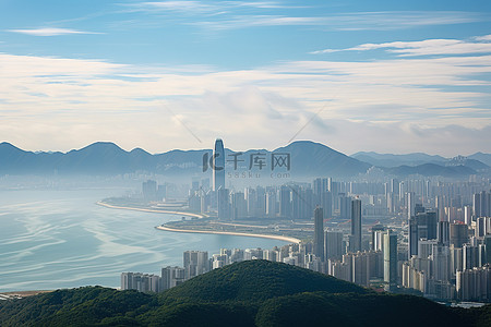 香港山景