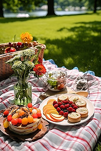 夏季户外野餐