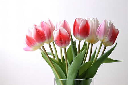 室内粉色背景图片_花瓶里的花 42781 郁金香